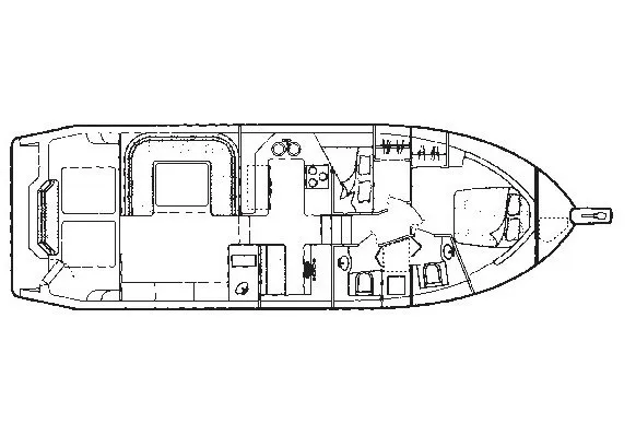 Slide: The Image of Bayliner 4388 Motoryacht 1994 - 27