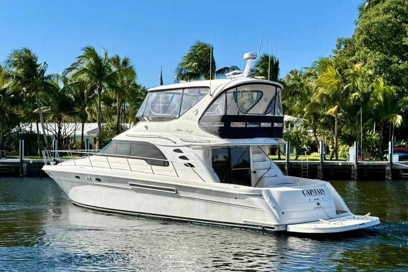 Slide: The Image of Sea Ray 560 Sedan Bridge 1999 - 2