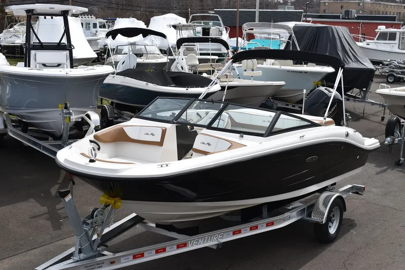 Slide: The Image of Yacht Club Trailers 21-6000 Aluminum tandem axle bunk boat trailer 2025 - 20