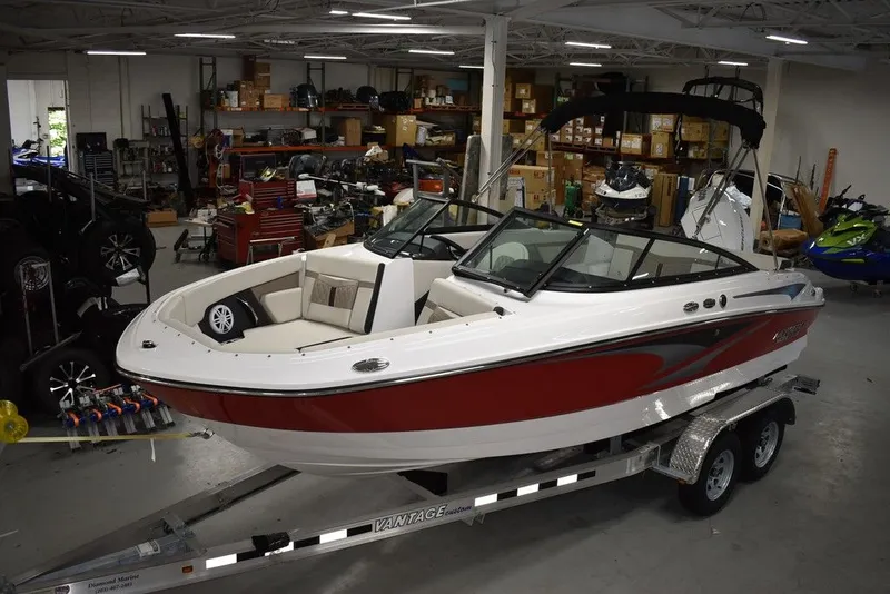 Slide: The Image of Yacht Club Trailers 21-6000 Aluminum tandem axle bunk boat trailer 2025 - 65