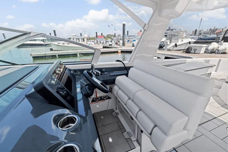 Slide: The Image of Aviara AV36 Outboard 2024 - 25