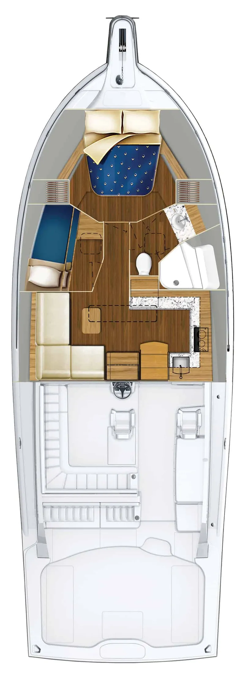 Slide: The Image of Hatteras 45 Express Sportfish 2019 - 62