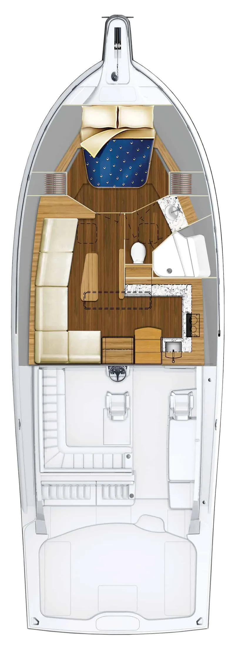Slide: The Image of Hatteras 45 Express Sportfish 2019 - 63