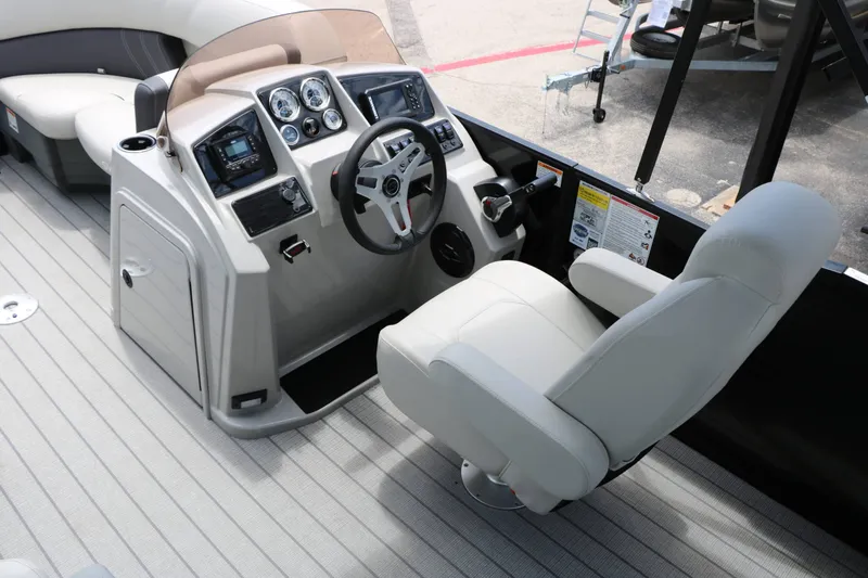 Slide: The Image of Sylvan Mirage 820 CLZ DH Premium Pontoon-Includes Custom Trailer 2026 - 38