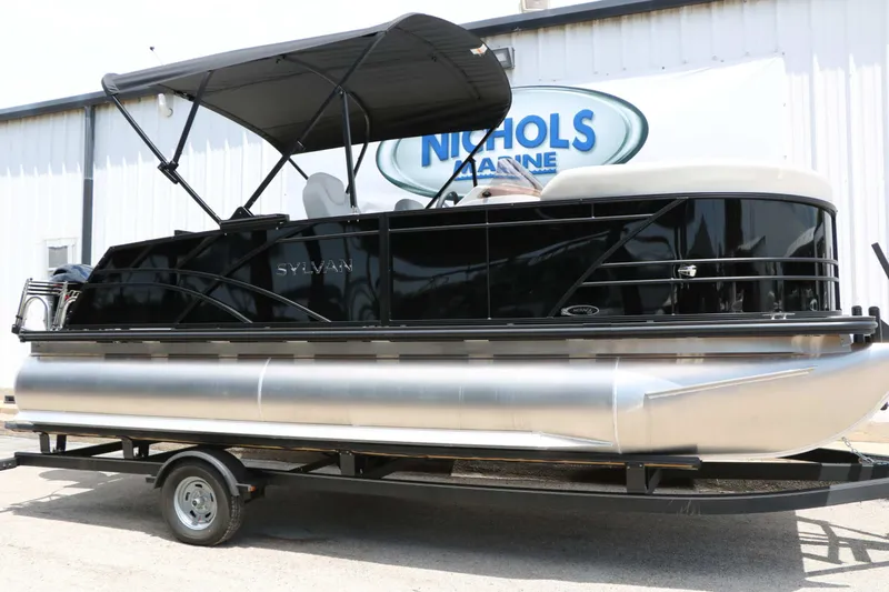 Slide: The Image of Sylvan Mirage 820 CLZ DH Premium Pontoon-Includes Custom Trailer 2026 - 2