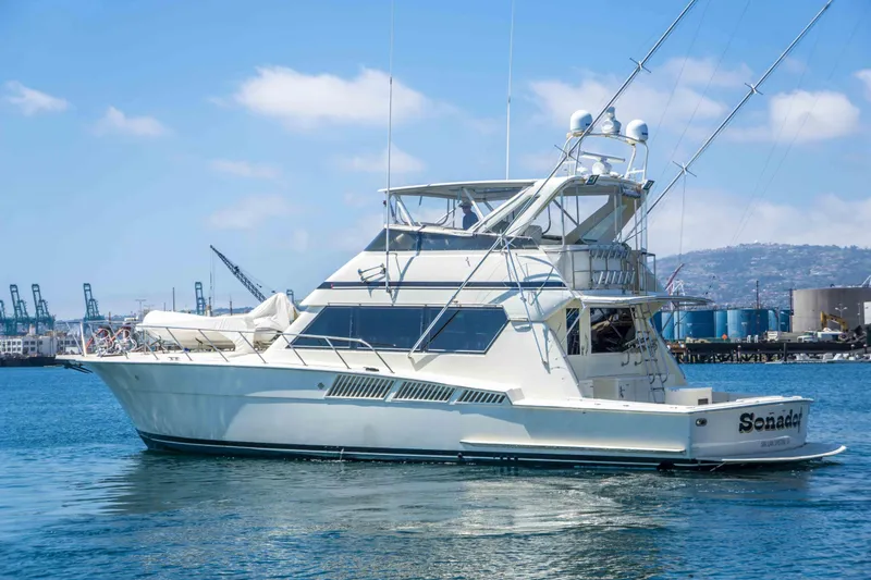 Slide: The Image of Hatteras 58 Convertible 1990 - 3