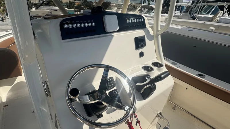 Slide: The Image of Pioneer 222 Sportfish 2026 - 2
