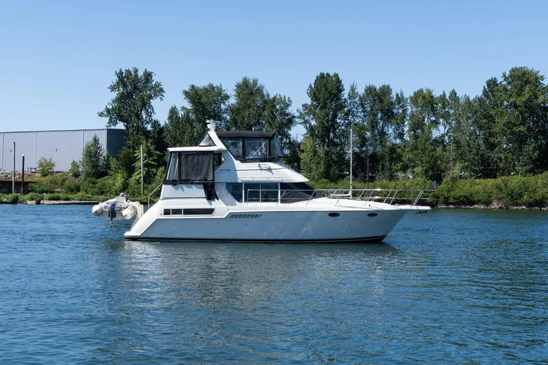 Slide: The Image of Carver Yachts 355 Aft Cabin Motor Yacht 1998 - 1