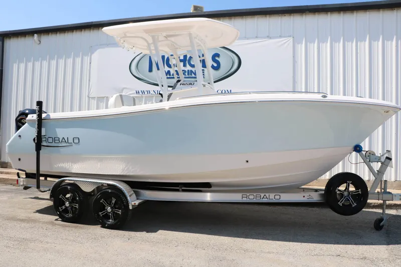 Slide: The Image of Robalo R230 Center Console 2026 - 2