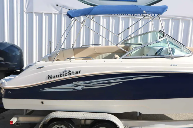 Slide: The Image of NauticStar 223 DC Sport Deckboat 2013 - 14