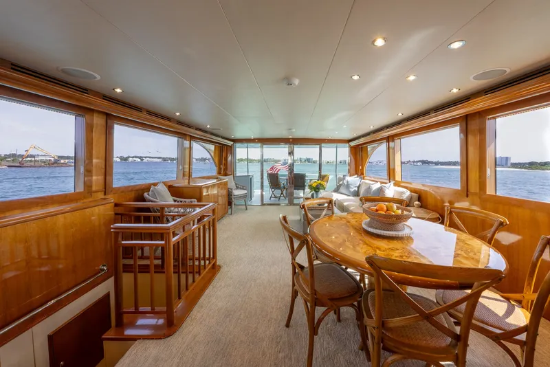 Slide: The Image of Hatteras Sport Deck 2004 - 4