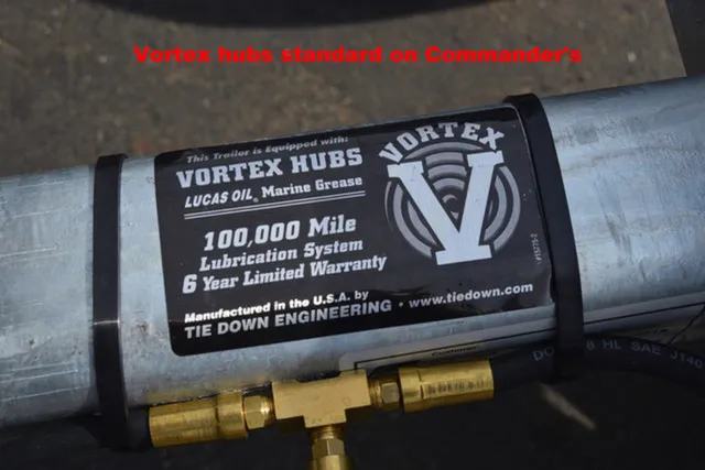 Slide: The Image of Venture Trailers Aluminum Tandem Axle Commander Series COM-8800 2024 - 6