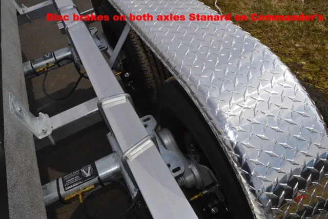 Slide: The Image of Venture Trailers Aluminum Tandem Axle Commander Series COM-8800 2024 - 9