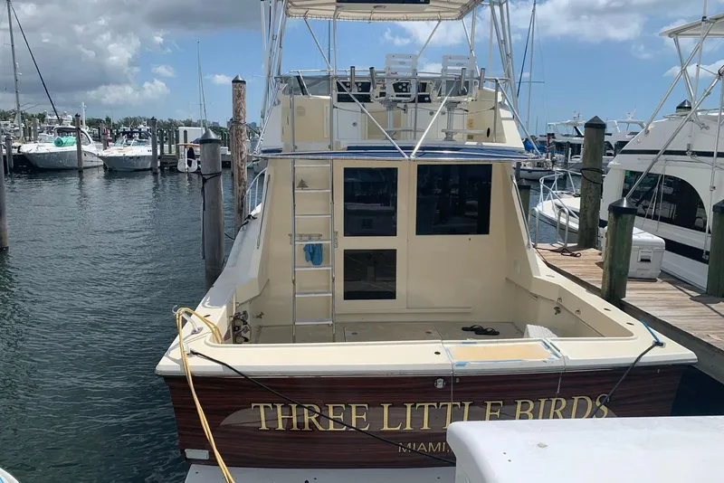 Slide: The Image of Hatteras 36 Convertible 1985 - 1