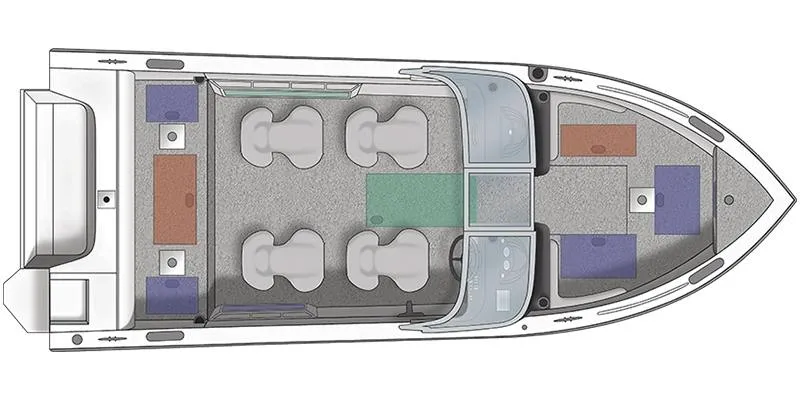 Slide: The Image of Crestliner Sportfish 2250 2025 - 1