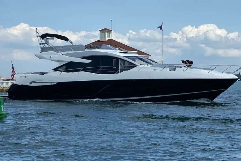 Slide: The Image of Sunseeker 74 Sport Yacht "Almost Spoiled 1" 2020 - 2