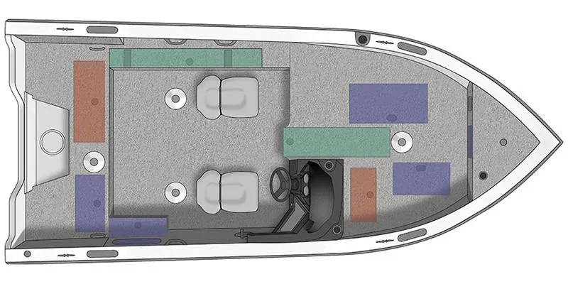 Slide: The Image of Crestliner Fish Hawk 1750 SC 2025 - 1