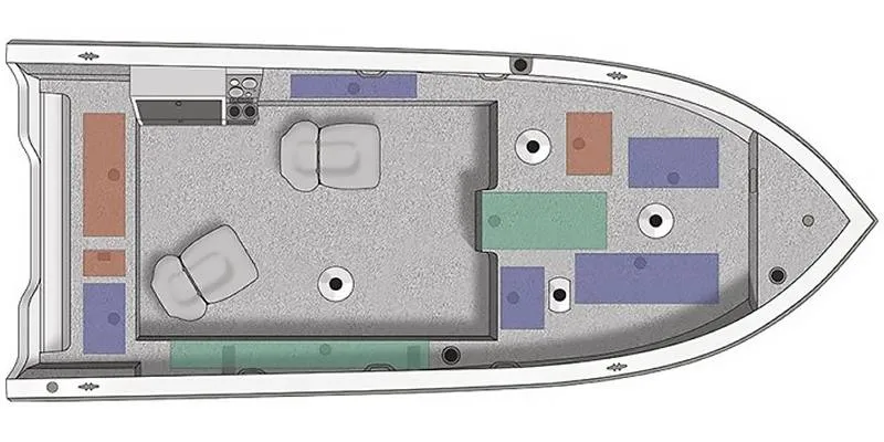 Slide: The Image of Crestliner Pro Tiller 1850 Tiller 2025 - 1