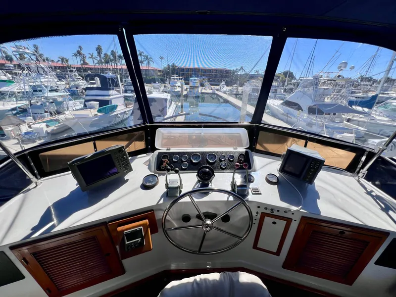 Slide: The Image of Kha Shing Cockpit Motor Yacht 1984 - 7