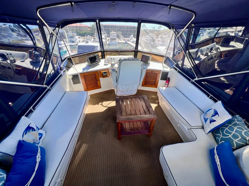Slide: The Image of Kha Shing Cockpit Motor Yacht 1984 - 6