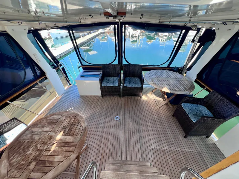 Slide: The Image of Kha Shing Cockpit Motor Yacht 1984 - 5