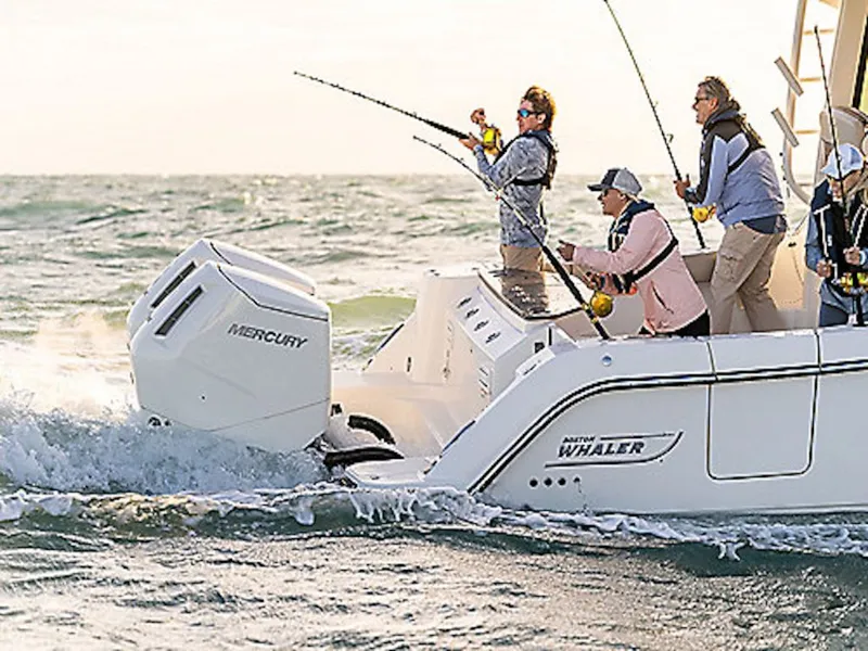 Slide: The Image of Boston Whaler 365 Conquest 2026 - 2