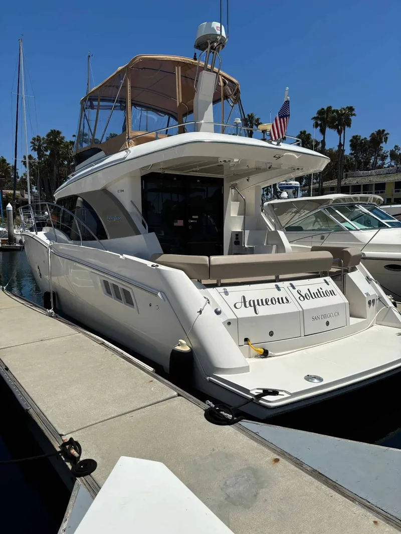 Slide: The Image of Carver Yachts C34 2014 - 2