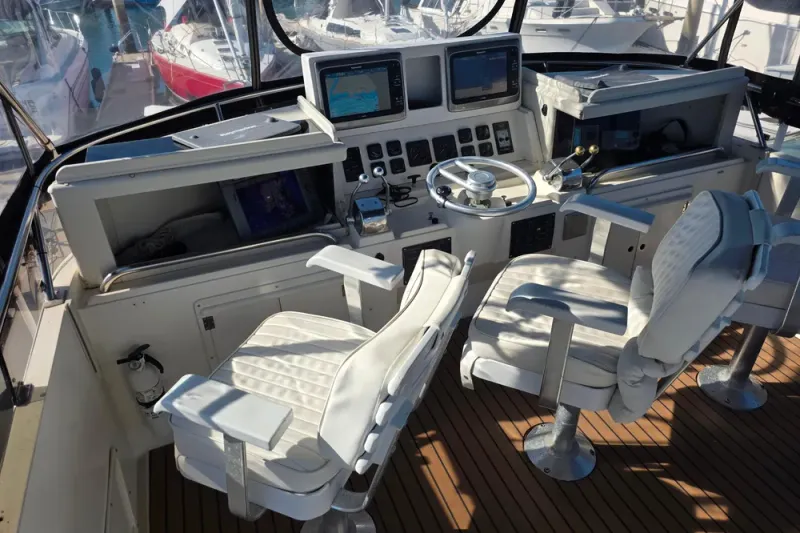 Slide: The Image of Novatec 44 Aft Cockpit Motor Yacht 1990 - 39