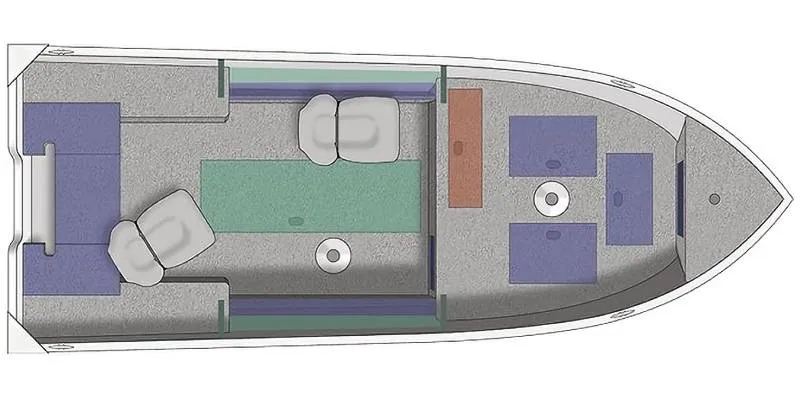 Slide: The Image of Crestliner Discovery 1650 Tiller 2026 - 1