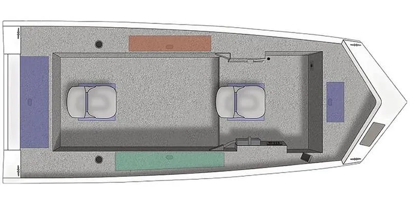 Slide: The Image of Crestliner 1657 Outlook SS Tiller 2026 - 1