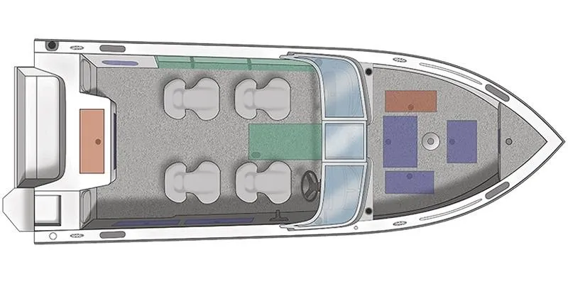 Slide: The Image of Crestliner 2250 Authority 2026 - 1