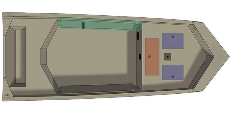 Slide: The Image of Crestliner Retriever Jon Deluxe 1860 Tiller 2026 - 1