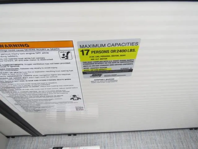 Slide: The Image of Godfrey Sweetwater 2486 SB w/ iMPACT Plus Tritoon Package 2023 - 10