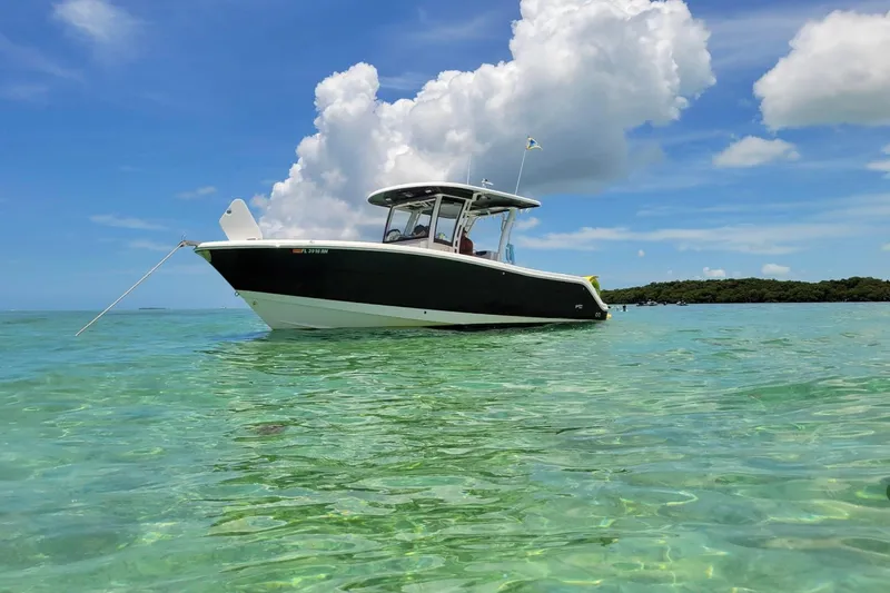 Slide: The Image of Robalo R302 Center Console 2018 - 2