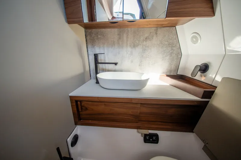 Slide: The Image of Axopar 38 Cross Cabin 2026 - 45