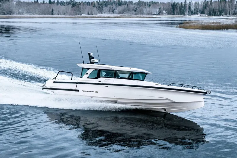 Slide: The Image of Axopar 38 Cross Cabin 2026 - 1