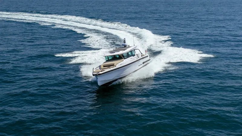 Slide: The Image of Axopar 38 Cross Cabin 2026 - 0