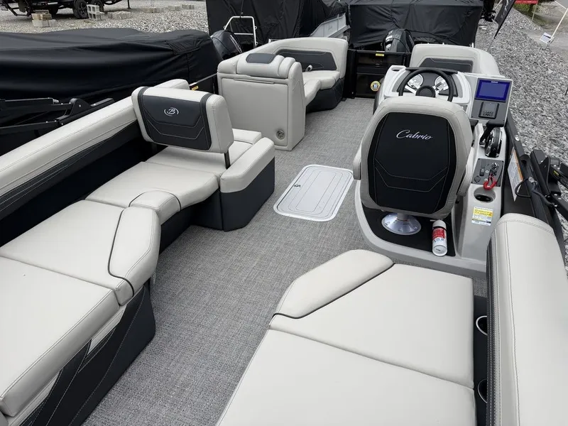 Slide: The Image of Barletta Boats C22M Triple-Toon 2026 - 12