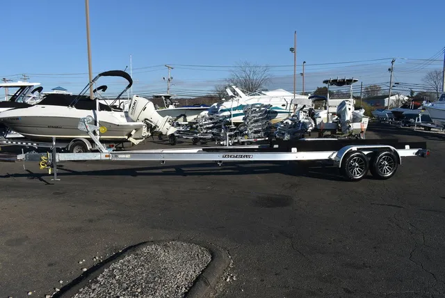 The Image of Yacht Club Trailers 27-8000 Aluminum Tandem Axle Bunk Boat Trailer 2026 - 0