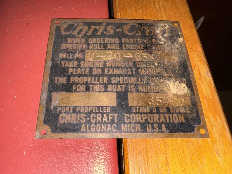 Slide: The Image of Chris-Craft 20 Sportsman 1958 - 30