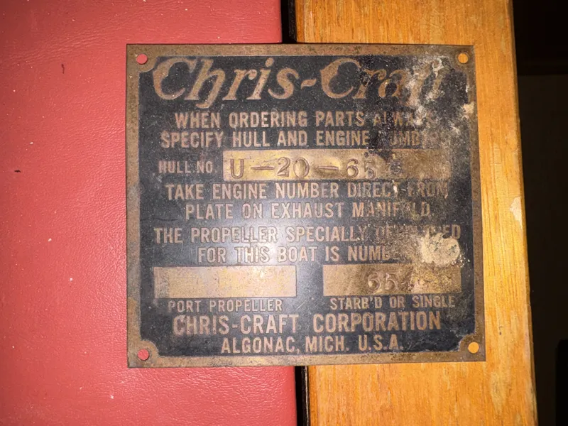 Slide: The Image of Chris-Craft 20 Sportsman 1958 - 29