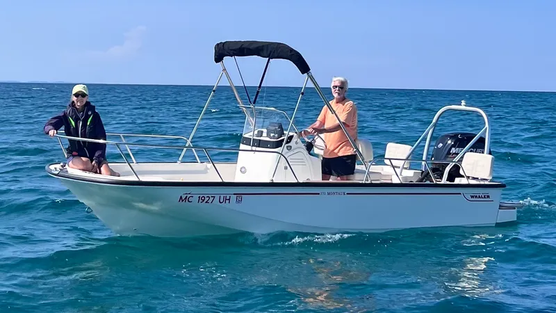 Slide: The Image of Boston Whaler 170 Montauk 2018 - 1