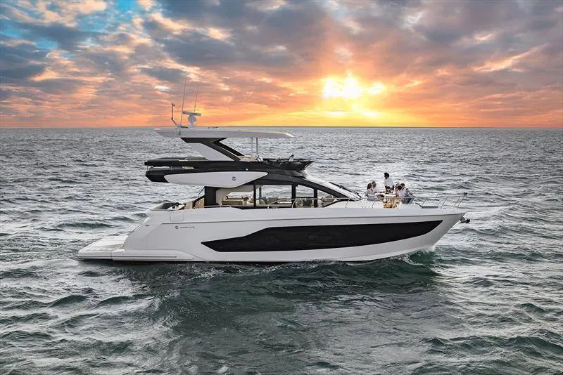 Slide: The Image of Cruisers 57 FLY boat length 2026 - 17