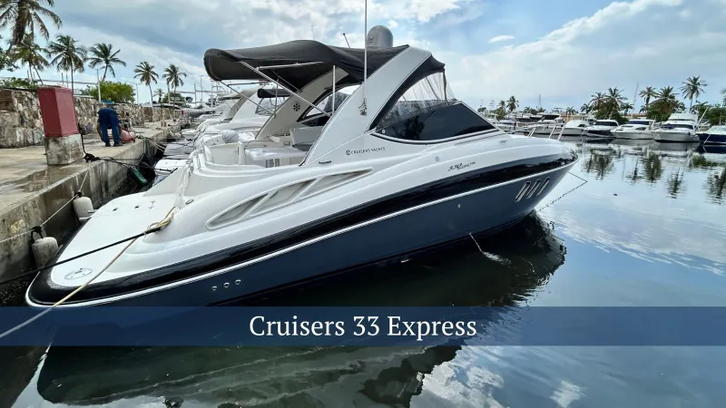 The Image of Cruisers Yachts Express 33 2009 - 2