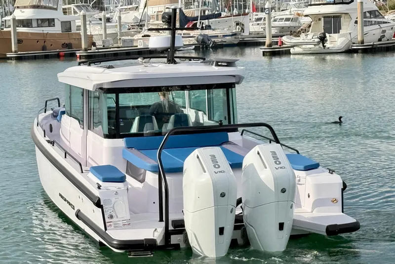 Slide: The Image of Axopar 37 XC Cross Cabin 2025 - 1