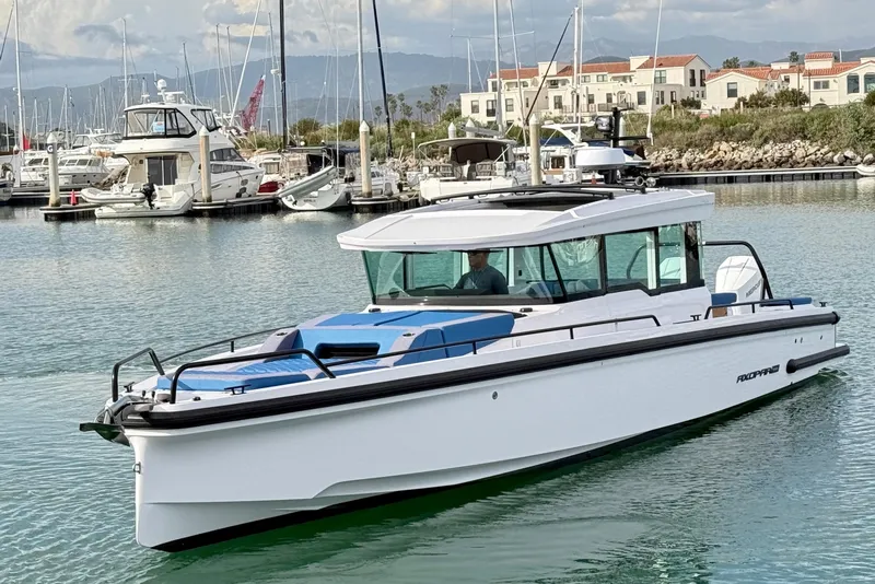 Slide: The Image of Axopar 37 XC Cross Cabin 2025 - 10