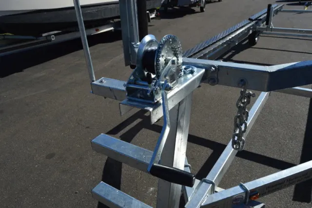 Slide: The Image of Venture Trailers Galvanized Single Axle Pontoons VP-24-25 2024 - 15