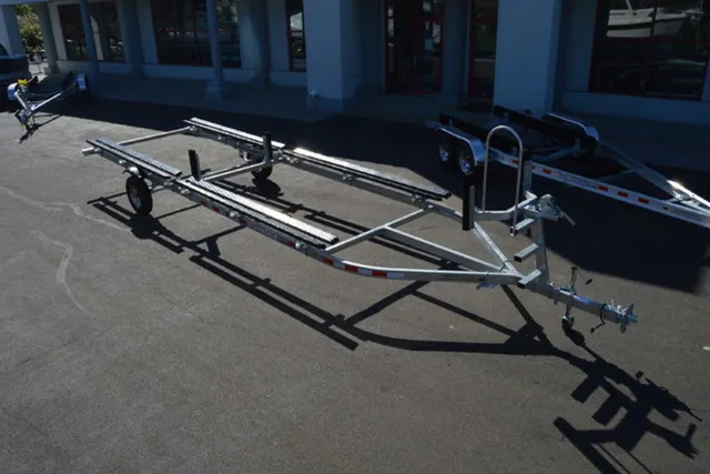 Slide: The Image of Venture Trailers Galvanized Single Axle Pontoons VP-24-25 2024 - 14