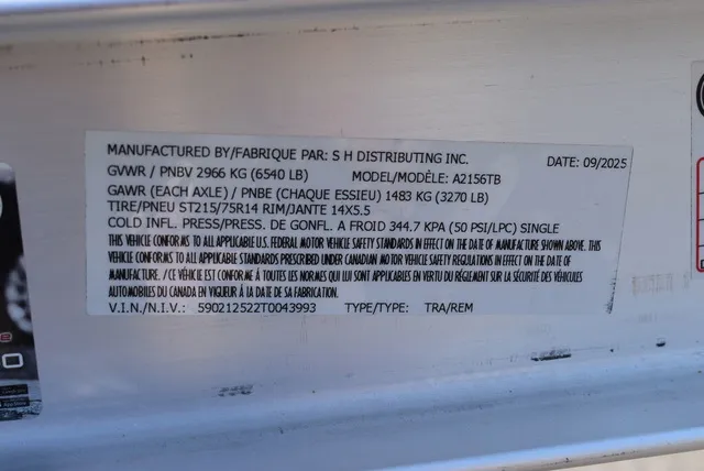 Slide: The Image of Yacht Club Trailers 21/5600 Tandem Aluminum Boat Trailer 2026 - 9