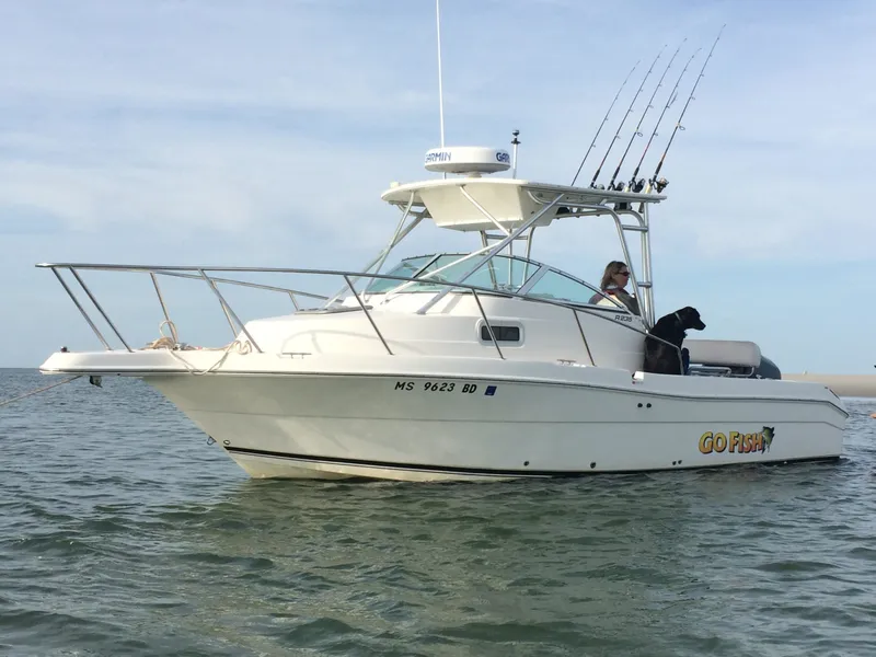 Slide: The Image of Robalo R-235 Walk Around 2003 - 4